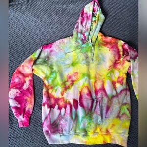 Colorful Tie-Dye Hoodie